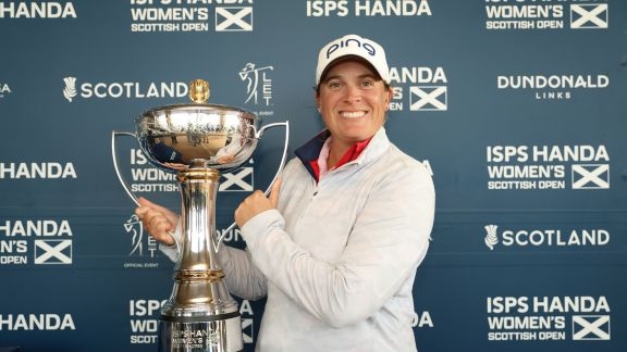 ladies european tour leaderboard scottish open